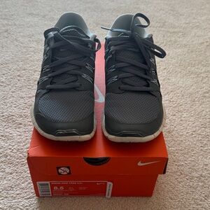 Nike Charcoal and White Running Shoes